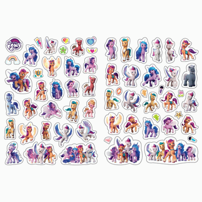 MY LITTLE PONY ระบายสีตามตัวเลข Watch me Shine!